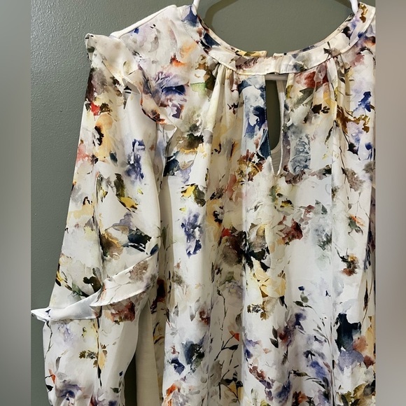 Anthropologie Floral Blouse - Multicolor - Picture 6 of 12